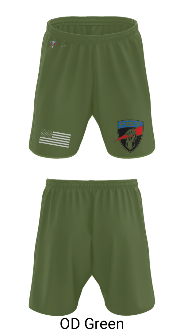 Athletic Shorts With Pockets, 3-172 FiST, Army, Teamtime, Team time, sublimation, custom sports apparel, team uniforms, spirit wear, spiritwear, sports uniforms, custom shirts, team store, custom team store, fundraiser sports, apparel fundraiser