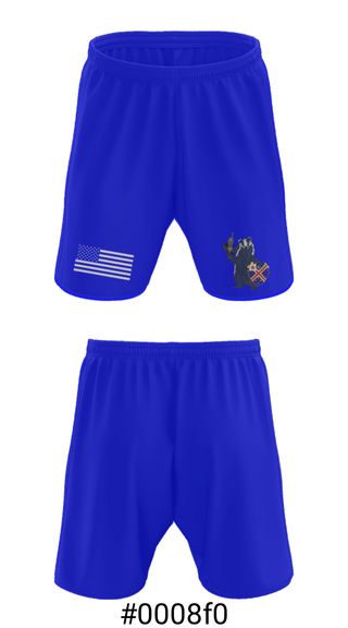 Athletic Shorts With Pockets, Badger platoon, Army, Teamtime, Team time, sublimation, custom sports apparel, team uniforms, spirit wear, spiritwear, sports uniforms, custom shirts, team store, custom team store, fundraiser sports, apparel fundraiser