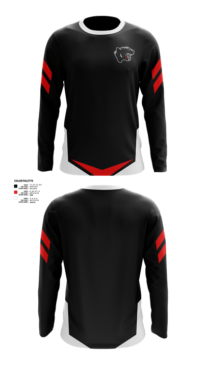 Schuylkill Valley High School Wrestling 12382271 Long Sleeve Performance Shirt - 1