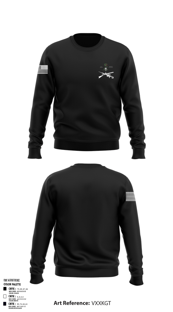 Crew Neck Sweatshirt, Sniper school, Army, Teamtime, Team time, sublimation, custom sports apparel, team uniforms, spirit wear, spiritwear, sports uniforms, custom shirts, team store, custom team store, fundraiser sports, apparel fundraiser