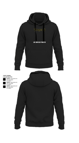 Hoodie, Los Angeles Pirates, Softball, Teamtime, Team time, sublimation, custom sports apparel, team uniforms, spirit wear, spiritwear, sports uniforms, custom shirts, team store, custom team store, fundraiser sports, apparel fundraiser
