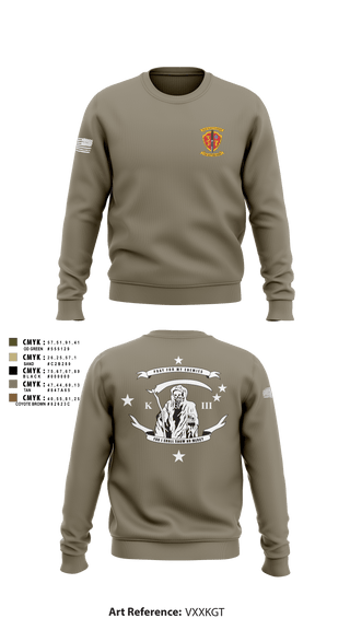 Crew Neck Sweatshirt, V3/7, Marines, Teamtime, Team time, sublimation, custom sports apparel, team uniforms, spirit wear, spiritwear, sports uniforms, custom shirts, team store, custom team store, fundraiser sports, apparel fundraiser