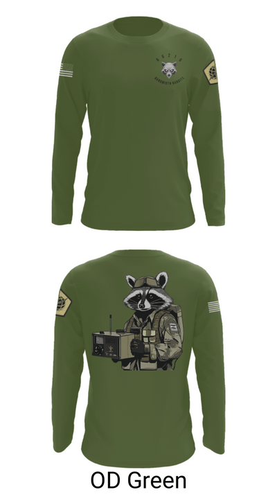 Node 66216 Bandwidth Bandits 75270738 Long Sleeve Performance Shirt - 46