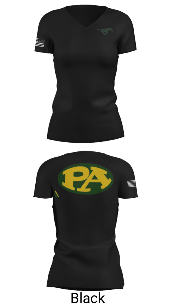 Womens Short Sleeve Vneck Shirt, Pillow Academy (Middle School) Cheer, Cheer, Teamtime, Team time, sublimation, custom sports apparel, team uniforms, spirit wear, spiritwear, sports uniforms, custom shirts, team store, custom team store, fundraiser sports, apparel fundraiser