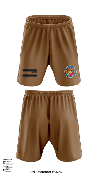 Athletic Shorts With Pockets, 189/34th unit, Marines, Teamtime, Team time, sublimation, custom sports apparel, team uniforms, spirit wear, spiritwear, sports uniforms, custom shirts, team store, custom team store, fundraiser sports, apparel fundraiser