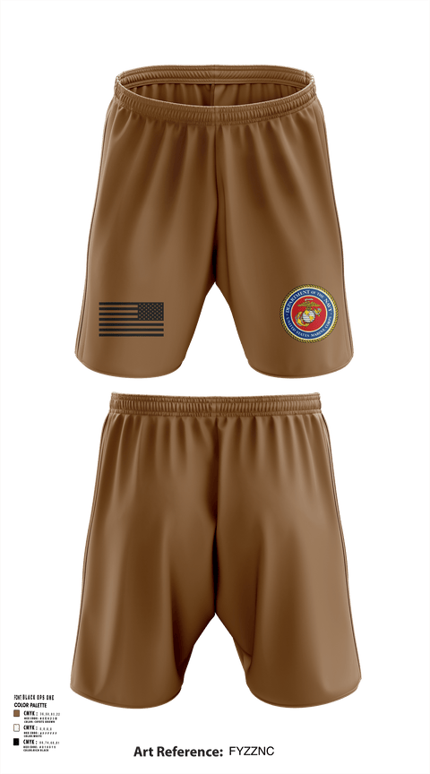 Athletic Shorts With Pockets, 189/34th unit, Marines, Teamtime, Team time, sublimation, custom sports apparel, team uniforms, spirit wear, spiritwear, sports uniforms, custom shirts, team store, custom team store, fundraiser sports, apparel fundraiser