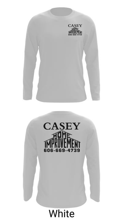 Casey home improvement 45702789 Long Sleeve Performance Shirt - 7