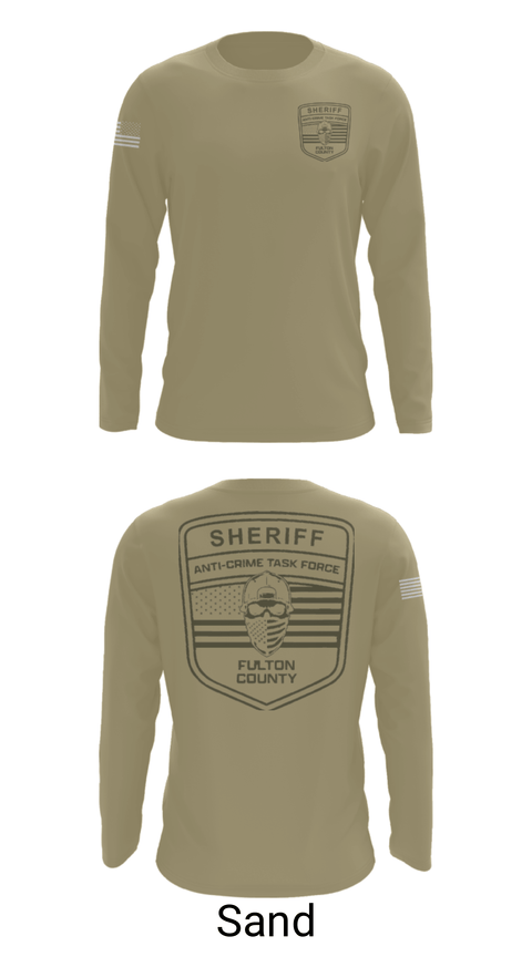 Long Sleeve Performance Shirt, Fulton County Anti-Crime Task Force, , Teamtime, Team time, sublimation, custom sports apparel, team uniforms, spirit wear, spiritwear, sports uniforms, custom shirts, team store, custom team store, fundraiser sports, apparel fundraiser