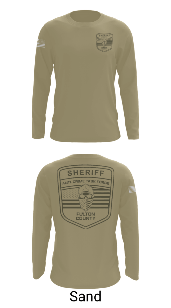 Long Sleeve Performance Shirt, Fulton County Anti-Crime Task Force, , Teamtime, Team time, sublimation, custom sports apparel, team uniforms, spirit wear, spiritwear, sports uniforms, custom shirts, team store, custom team store, fundraiser sports, apparel fundraiser