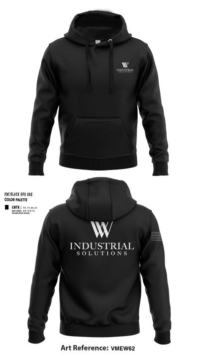 WV Industrial Solutions 3411083 Hoodie - 202