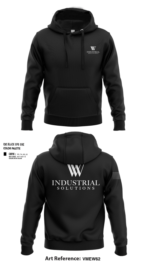Hoodie, WV Industrial Solutions, , Teamtime, Team time, sublimation, custom sports apparel, team uniforms, spirit wear, spiritwear, sports uniforms, custom shirts, team store, custom team store, fundraiser sports, apparel fundraiser