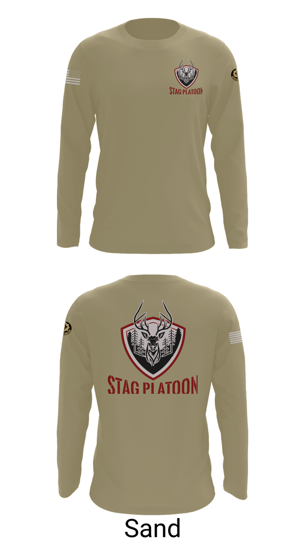 Long Sleeve Performance Shirt, Eagle troop 2/2, Army, Teamtime, Team time, sublimation, custom sports apparel, team uniforms, spirit wear, spiritwear, sports uniforms, custom shirts, team store, custom team store, fundraiser sports, apparel fundraiser