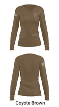 Bossier Police Violent Crimes 94724304 Women's Long Sleeve V-neck Shirt -1 16