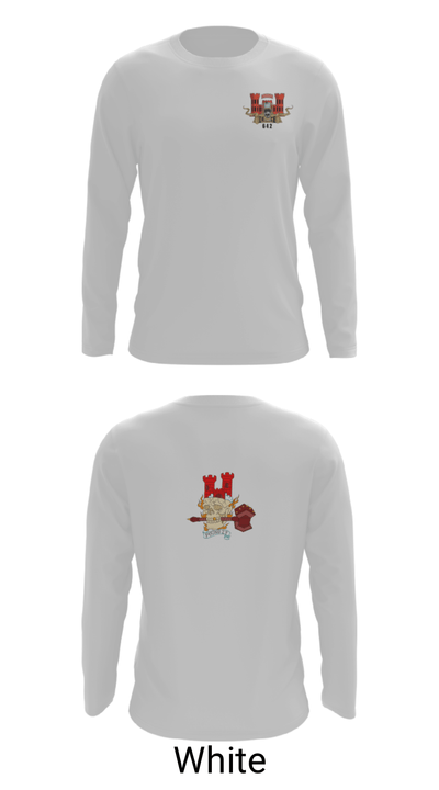 3rd Platoon, 642nd ESC 27345441 Long Sleeve Performance Shirt - 4
