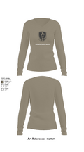 CCoE NCOA Charlie Branch 15308230 Women's Long Sleeve V-neck Shirt - 62