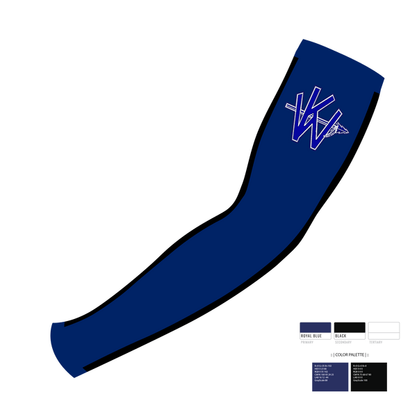 Arm Sleeve, Ketchum Warriors, Football, Teamtime, Team time, sublimation, custom sports apparel, team uniforms, spirit wear, spiritwear, sports uniforms, custom shirts, team store, custom team store, fundraiser sports, apparel fundraiser