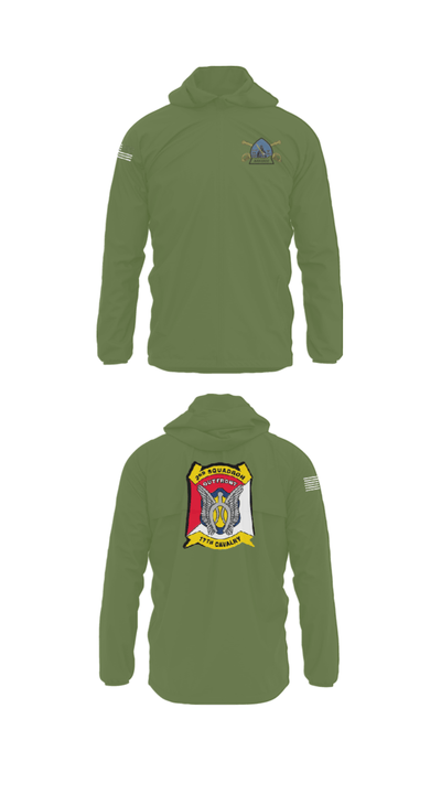 B Troop 2-17 Cav REGT 36740014 Windbreaker - 41