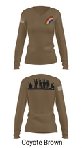 42ND Infantry Division 74550068 Women's Long Sleeve V-neck Shirt - 17