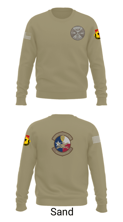 B Co 615th ASB - Tangos 38236769 Crew Neck Sweatshirt - 85