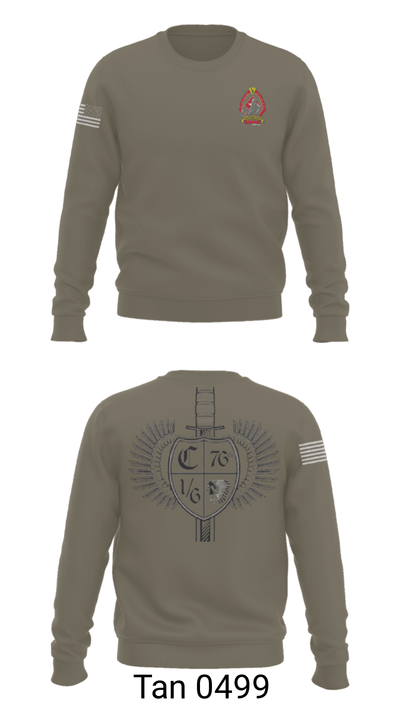1/6 Charlie company 57623545 Crew Neck Sweatshirt - 65