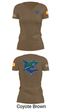 Bullshark Battalion 90693069 Women's Short Sleeve V-neck Shirt - 8
