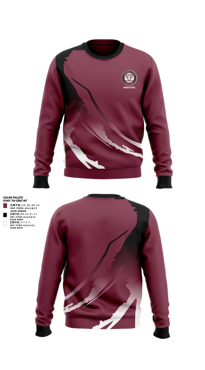 Torrance High School 53150319 Crew Neck Sweatshirt - 1