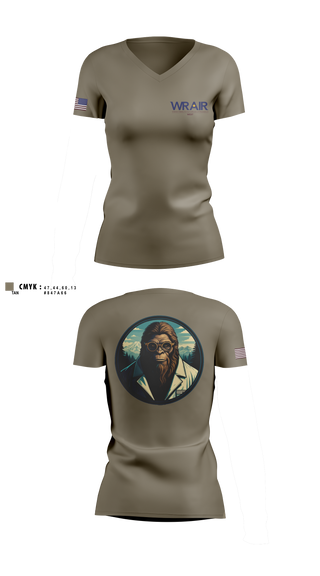 Womens Short Sleeve Vneck Shirt, Walter Reed Army Institute of Research - West, , Teamtime, Team time, sublimation, custom sports apparel, team uniforms, spirit wear, spiritwear, sports uniforms, custom shirts, team store, custom team store, fundraiser sports, apparel fundraiser