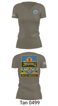 HHD, 415th Military Intelligence Battalion 84302898 Women's Short Sleeve V-neck Shirt - 65