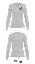 waseca bluejays 96588785 Women's Long Sleeve V-neck Shirt - 16