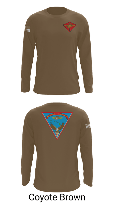 Marine Air Group 24 32391498 Long Sleeve Performance Shirt - 6