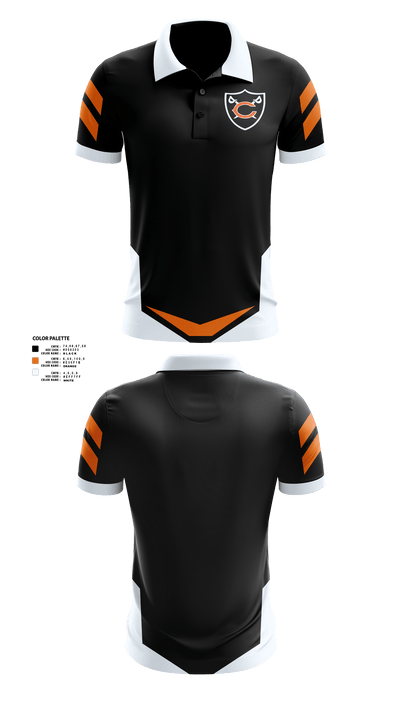 Coldwater Cavaliers 40209489 Short Sleeve Performance Polo - 1