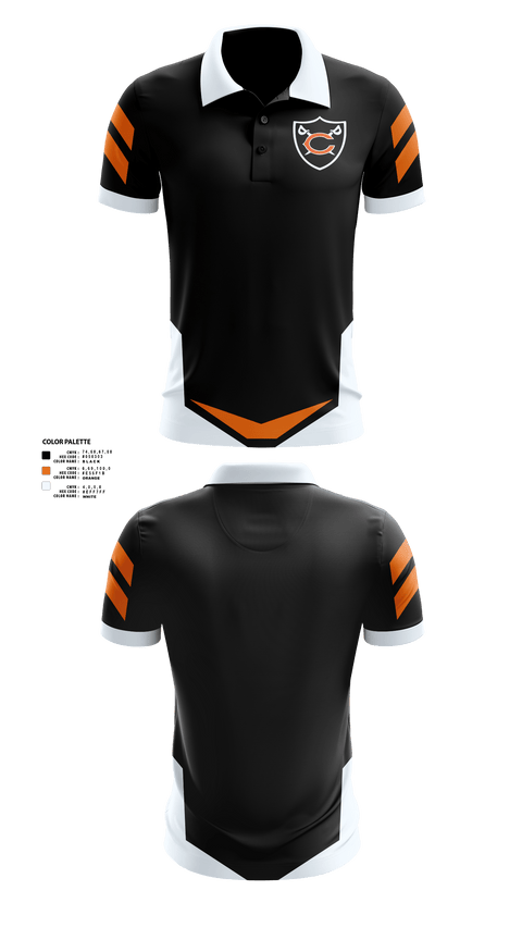 Short Sleeve Performance Polo, Coldwater Cavaliers, Wrestling, Teamtime, Team time, sublimation, custom sports apparel, team uniforms, spirit wear, spiritwear, sports uniforms, custom shirts, team store, custom team store, fundraiser sports, apparel fundraiser