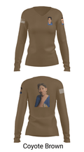 Quasar 99-Q 24782003 Women's Long Sleeve V-neck Shirt - 16