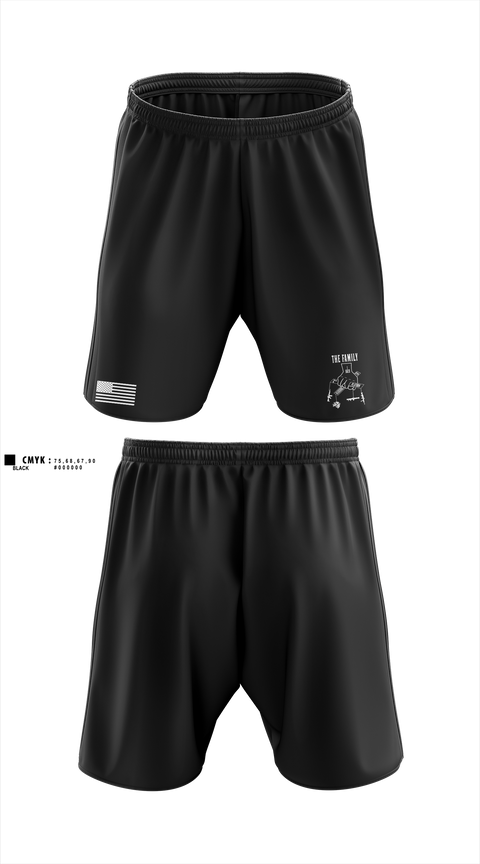 Athletic Shorts With Pockets, 2nd PLT A CO-The Family, Army, Teamtime, Team time, sublimation, custom sports apparel, team uniforms, spirit wear, spiritwear, sports uniforms, custom shirts, team store, custom team store, fundraiser sports, apparel fundraiser