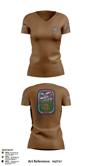 Womens Short Sleeve Vneck Shirt, 316 ces, Air Force, Teamtime, Team time, sublimation, custom sports apparel, team uniforms, spirit wear, spiritwear, sports uniforms, custom shirts, team store, custom team store, fundraiser sports, apparel fundraiser