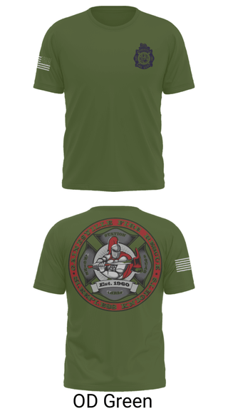 Old School Cotton Feel Shirt, GFR Station 3, Fire Department, Teamtime, Team time, sublimation, custom sports apparel, team uniforms, spirit wear, spiritwear, sports uniforms, custom shirts, team store, custom team store, fundraiser sports, apparel fundraiser