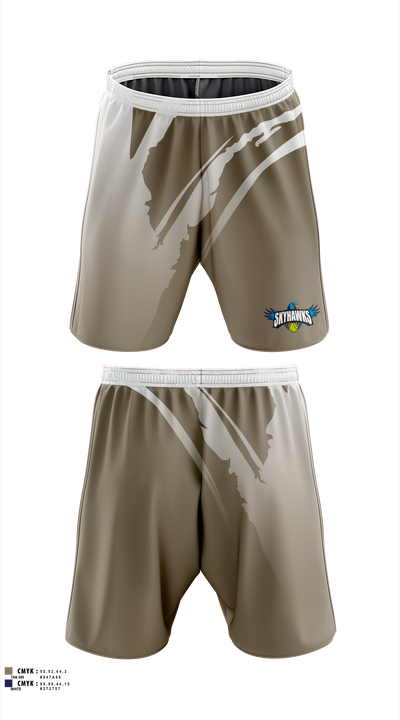 Simcoe Tennis Skyhawks Athletic Shorts With Pockets - 15