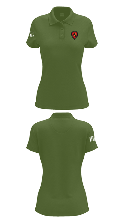 Naval Base Kitsap K9 Unit 4831099 Women's Short Sleeve Performance Polo  - 52
