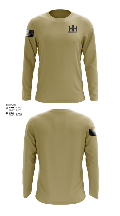 Huitron hauling llc 64794828 Long Sleeve Performance Shirt - 2