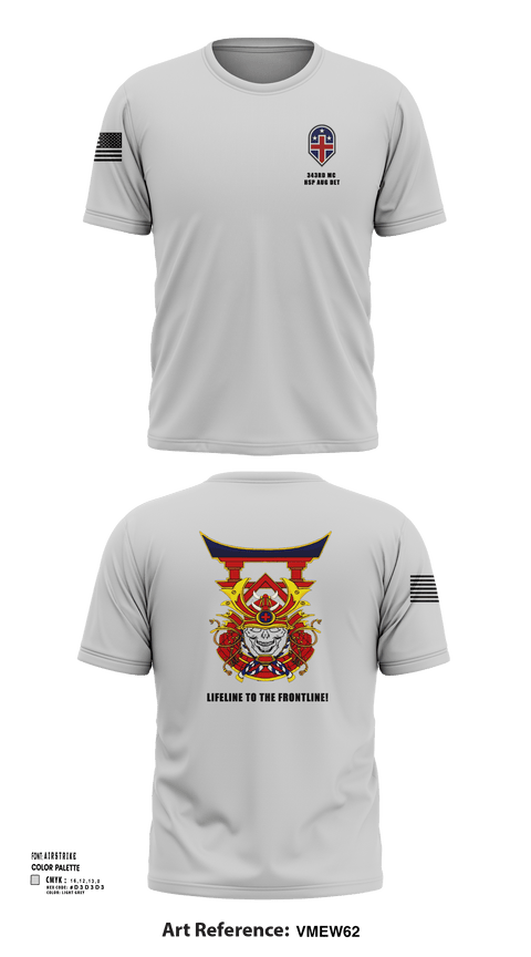 Short Sleeve Performance Shirt, 343rd Medical Hospital Augmentation Detachment, , Teamtime, Team time, sublimation, custom sports apparel, team uniforms, spirit wear, spiritwear, sports uniforms, custom shirts, team store, custom team store, fundraiser sports, apparel fundraiser