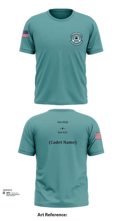Detachment 035 78200386 Short Sleeve Performance Shirt - 112