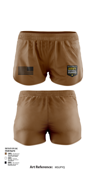 Ranger Panties, SOUTH CAROLINA ARMY NATIONAL GUARD, National Guard, Teamtime, Team time, sublimation, custom sports apparel, team uniforms, spirit wear, spiritwear, sports uniforms, custom shirts, team store, custom team store, fundraiser sports, apparel fundraiser