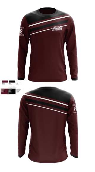 Long Sleeve Performance Shirt, Etown Bangerz, , Teamtime, Team time, sublimation, custom sports apparel, team uniforms, spirit wear, spiritwear, sports uniforms, custom shirts, team store, custom team store, fundraiser sports, apparel fundraiser