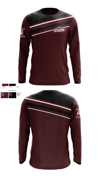 Etown Bangerz 57705549 Long Sleeve Performance Shirt - 1