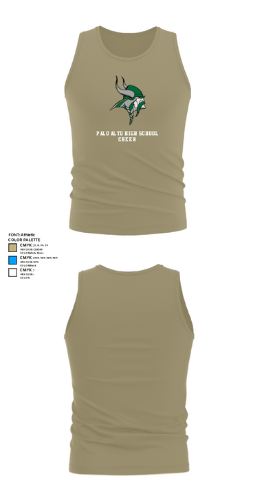 Palo Alto High School Cheer 94037882 Tank Top - 44