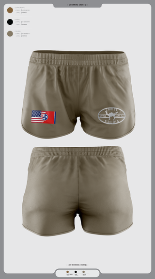Womens Shorts, 278th ACR, , Teamtime, Team time, sublimation, custom sports apparel, team uniforms, spirit wear, spiritwear, sports uniforms, custom shirts, team store, custom team store, fundraiser sports, apparel fundraiser