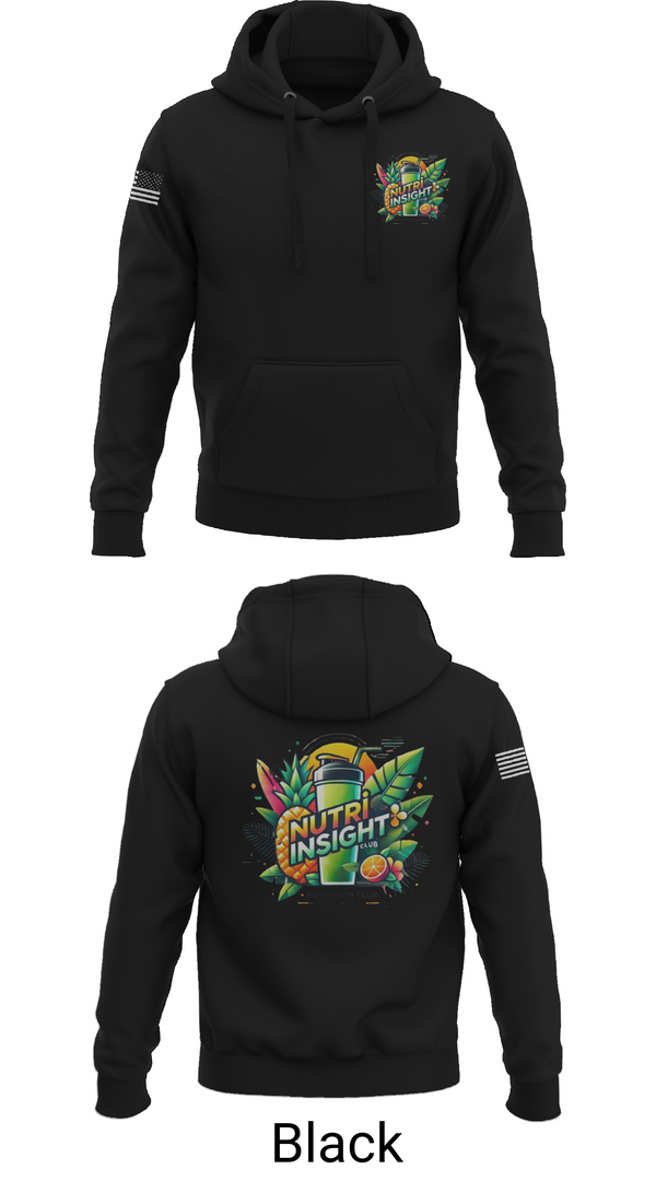 Hoodie, Nutrinsight, , Teamtime, Team time, sublimation, custom sports apparel, team uniforms, spirit wear, spiritwear, sports uniforms, custom shirts, team store, custom team store, fundraiser sports, apparel fundraiser