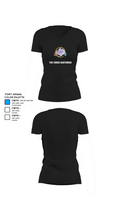 The Sober Bartender 25073901 Women's Short Sleeve V-neck Shirt - 37
