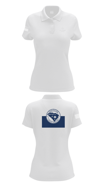 Bintelli Golf Carts 78097626 Women's Short Sleeve Performance Polo  - 17
