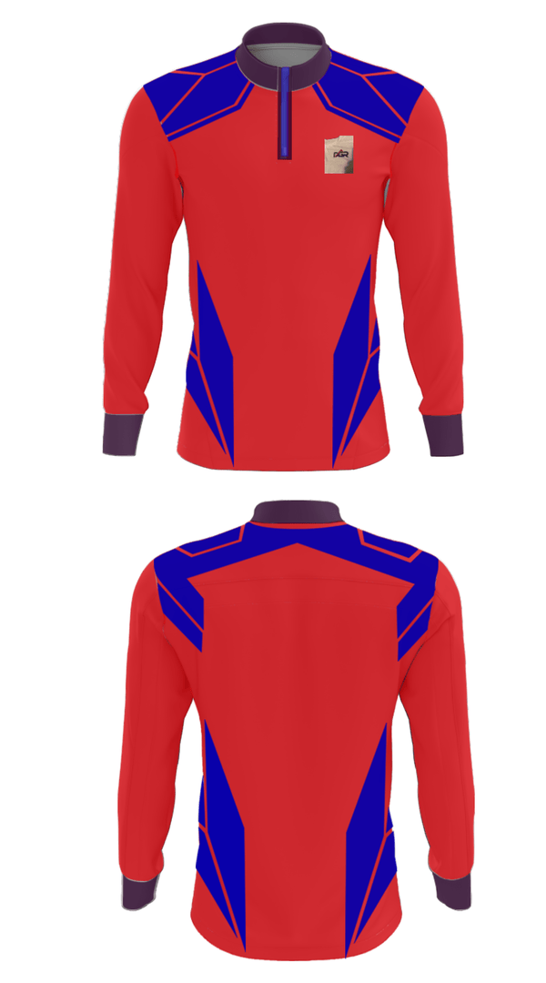 Quarter Zip Jacket, Dynamic General Repairs Inc, , Teamtime, Team time, sublimation, custom sports apparel, team uniforms, spirit wear, spiritwear, sports uniforms, custom shirts, team store, custom team store, fundraiser sports, apparel fundraiser